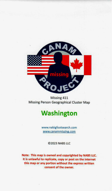 Missing 411 Washington State Cluster Map